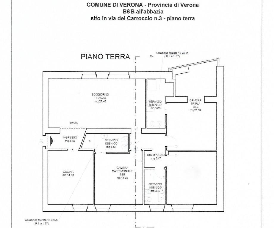 All'Abbazia Verona Luaran gambar